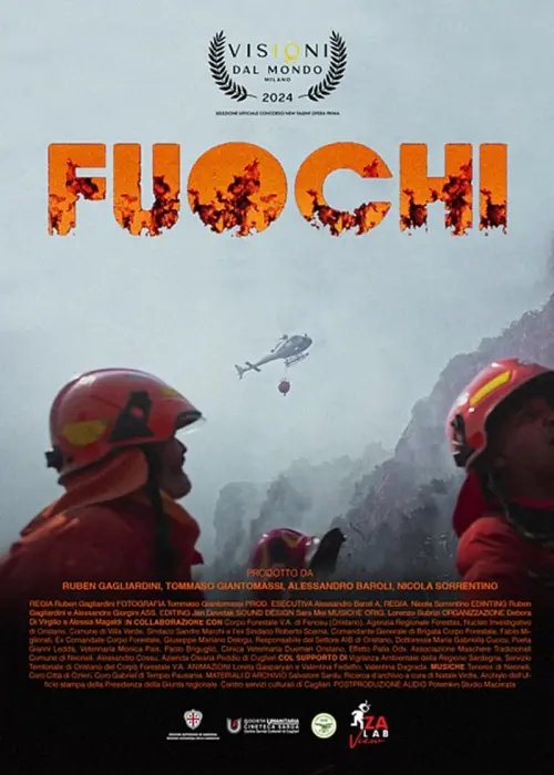 Movie poster "Fuochi"