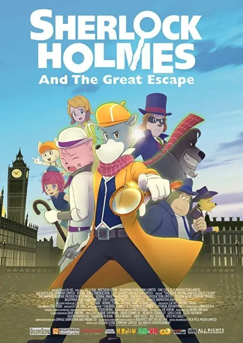 Movie poster "Sherlock Holmes and the Great Escape"