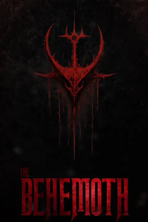 Movie poster "The Behemoth"