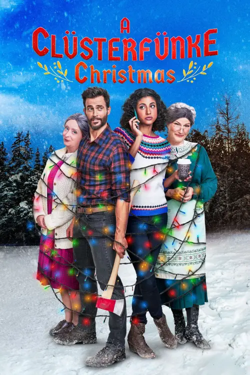 Movie poster "A Clüsterfünke Christmas"
