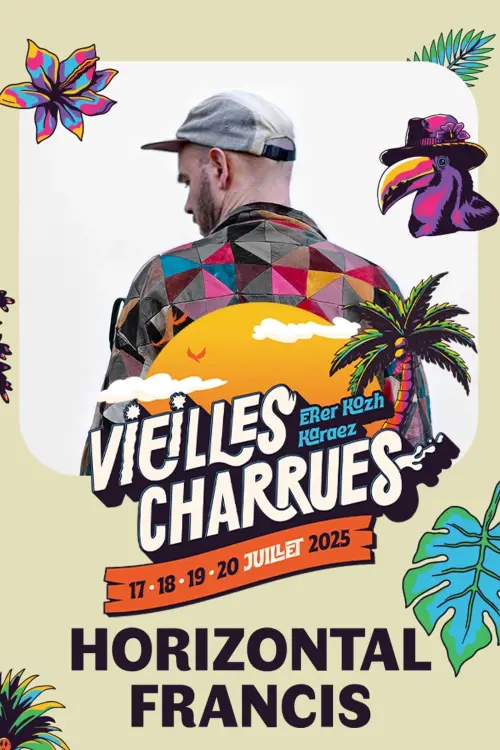 Movie poster "Horizontal Francis en concert aux Vieilles Charrues 2025"