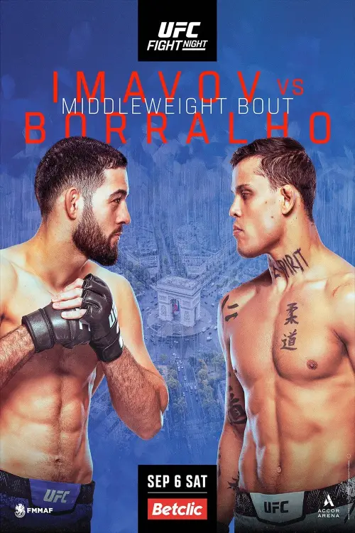 Movie poster "UFC Fight Night 258: Imavov vs. Borralho"