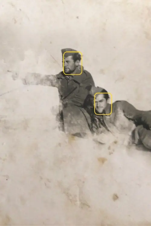 Movie poster "Who Was Here?"