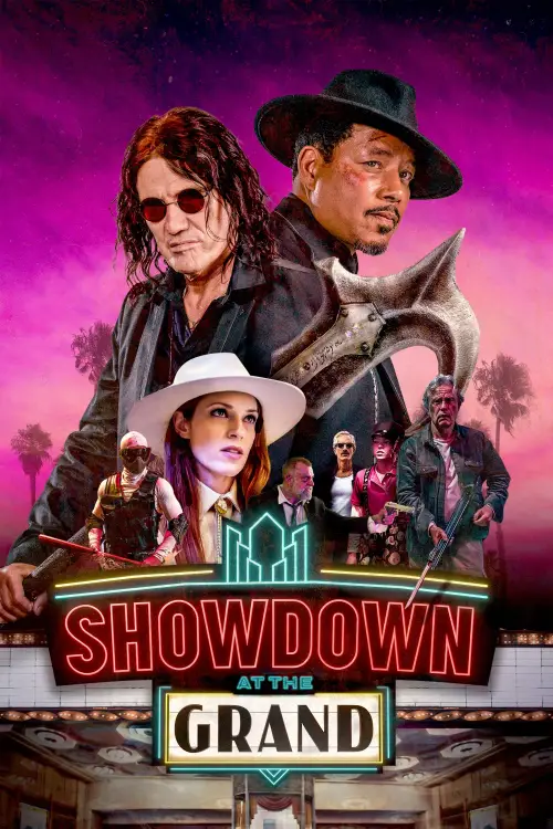 Movie poster "Showdown at the Grand"
