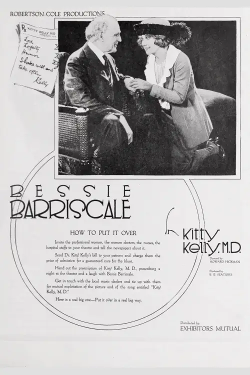Movie poster "Kitty Kelly, M.D."