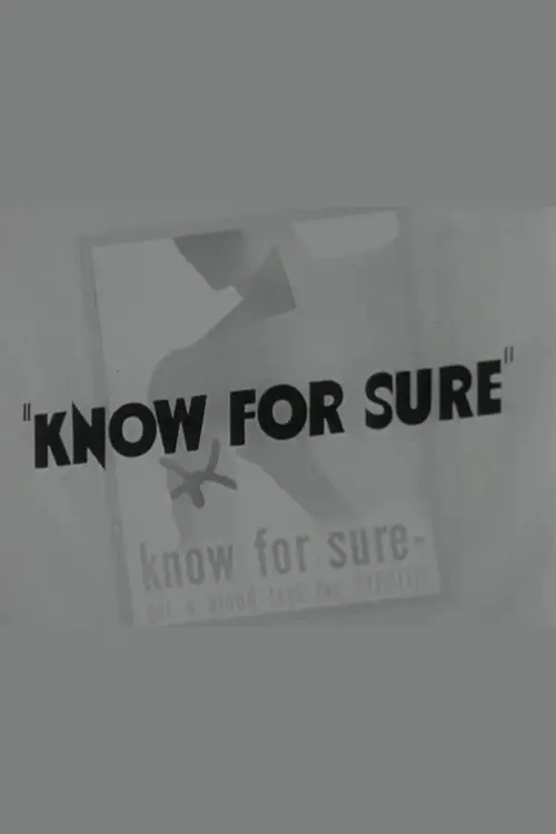 Movie poster "Know For Sure"