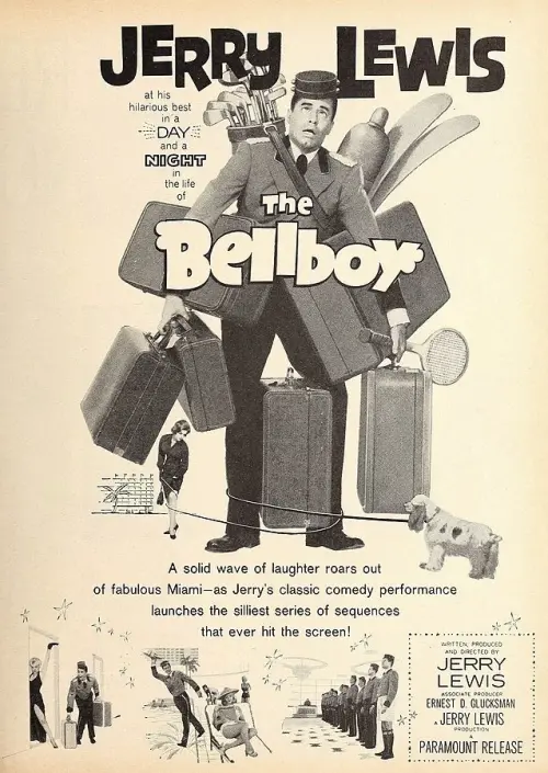 Movie poster "The Bellboy"