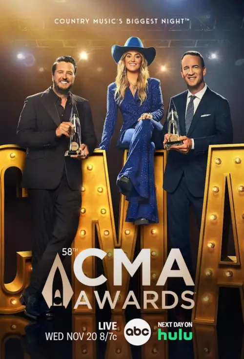Movie poster "59th Annual Country Music Association Awards"