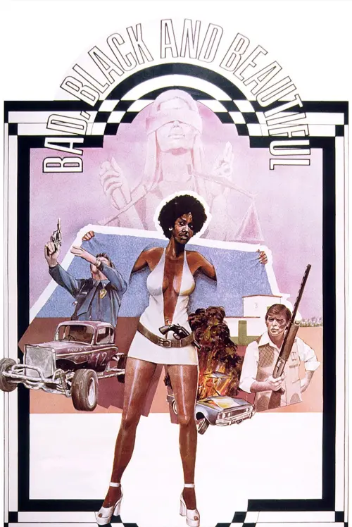 Movie poster "Bad, Black and Beautiful"