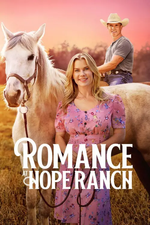 Movie poster "Romance at Hope Ranch"