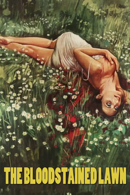 Movie poster "The Bloodstained Lawn"