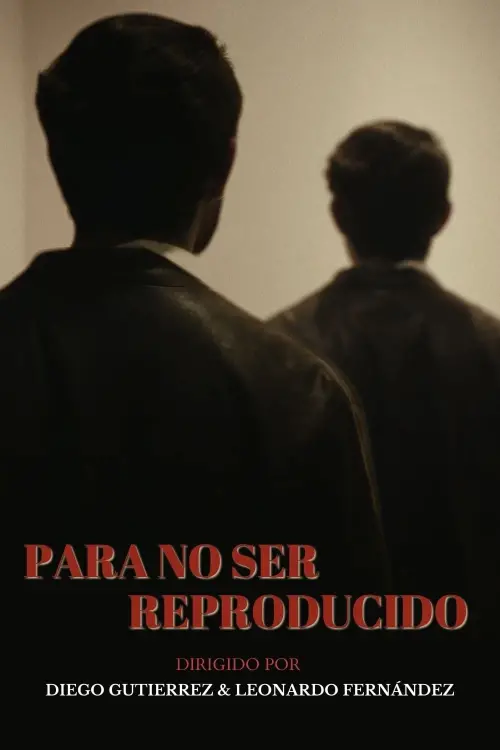 Movie poster "Not to be reproduced"