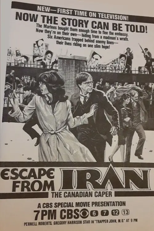 Movie poster "Escape From Iran: The Canadian Caper"