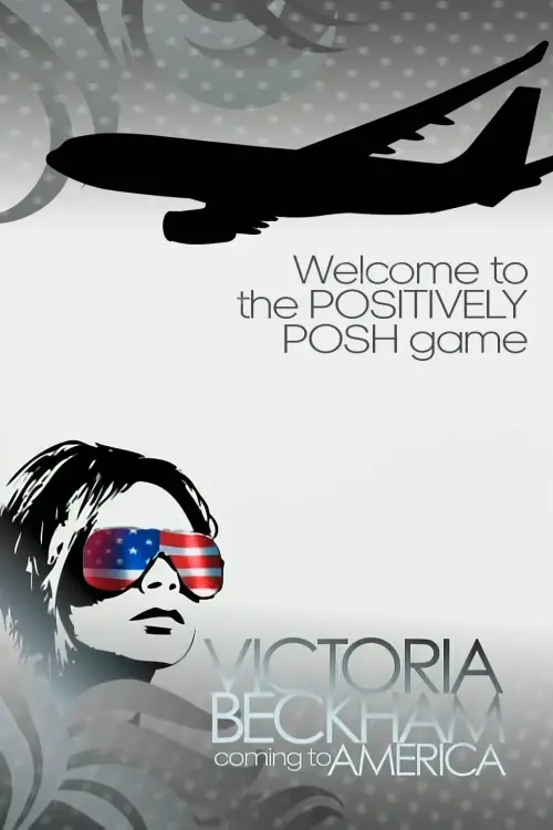 Movie poster "Victoria Beckham: Coming to America"