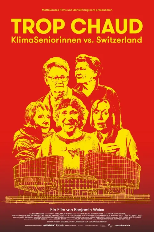 Movie poster "Beat the Heat – KlimaSeniorinnen vs. Switzerland"