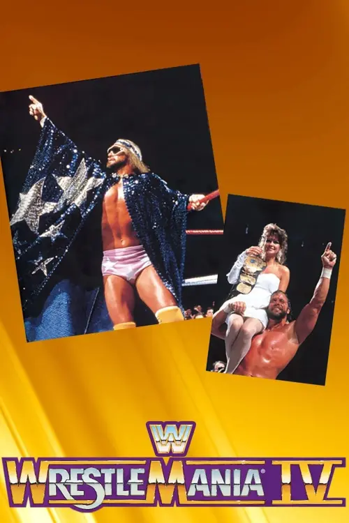 Movie poster "WrestleMania IV"