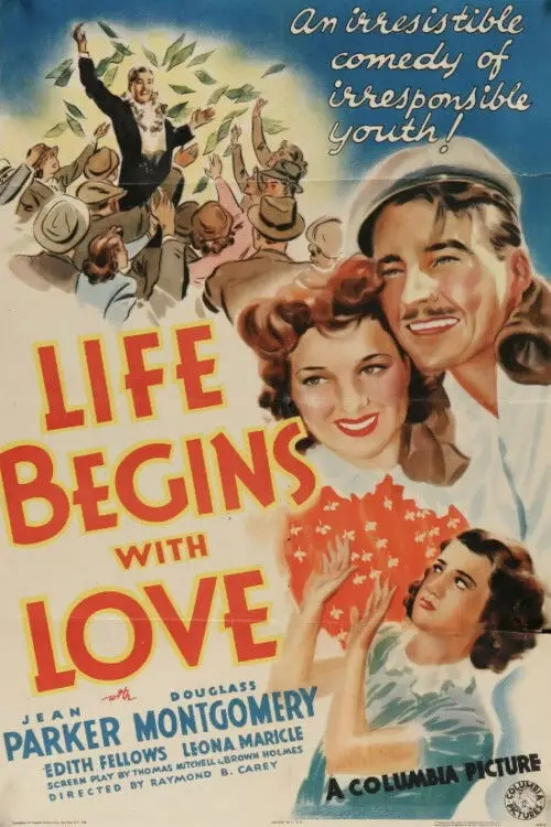Movie poster "Life Begins with Love"