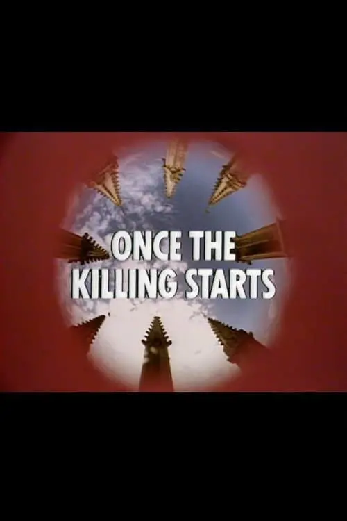 Movie poster "Once the Killing Starts"