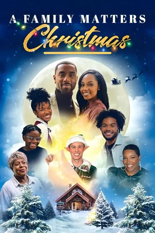 Movie poster "A Family Matters Christmas"