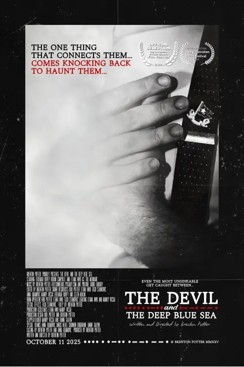 Movie poster "The Devil and The Deep Blue Sea"