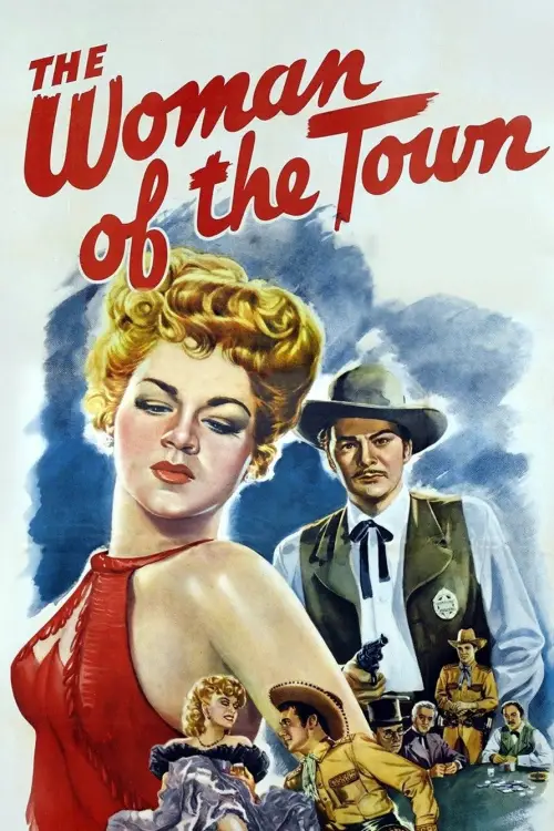 Movie poster "The Woman of the Town"