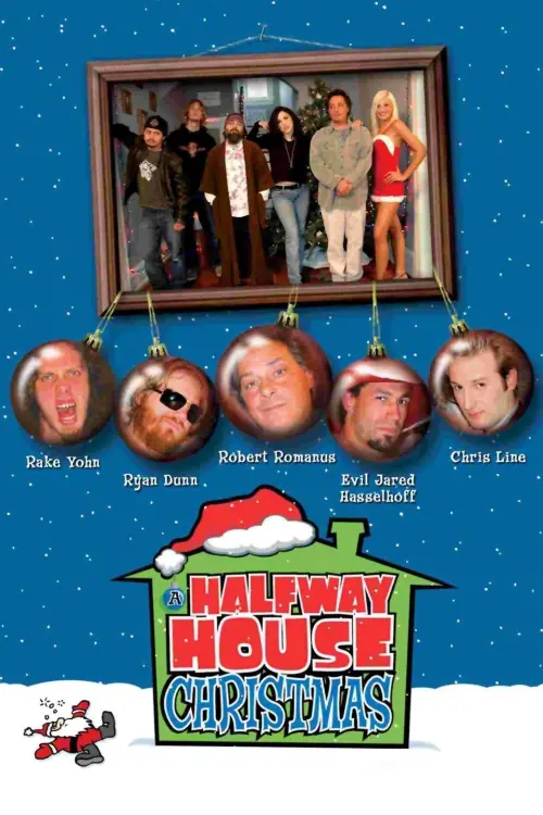 Movie poster "A Halfway House Christmas"