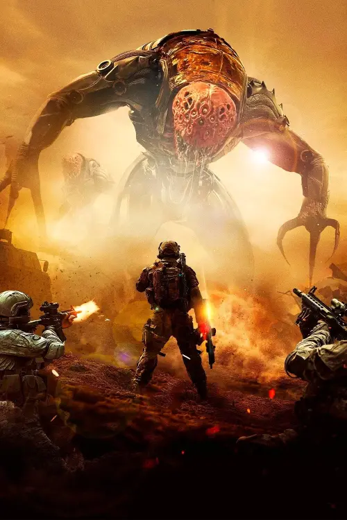 Movie poster "Battlefield: Fall of The World"