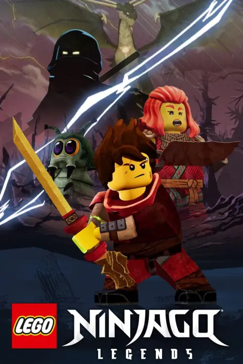 Movie poster "Lego Ninjago Legends: Kai’s Monstrous Journey"