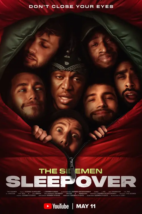 Movie poster "The Sidemen Sleepover"