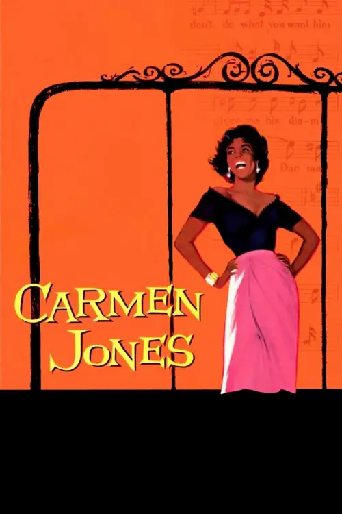 Movie poster "Carmen Jones"