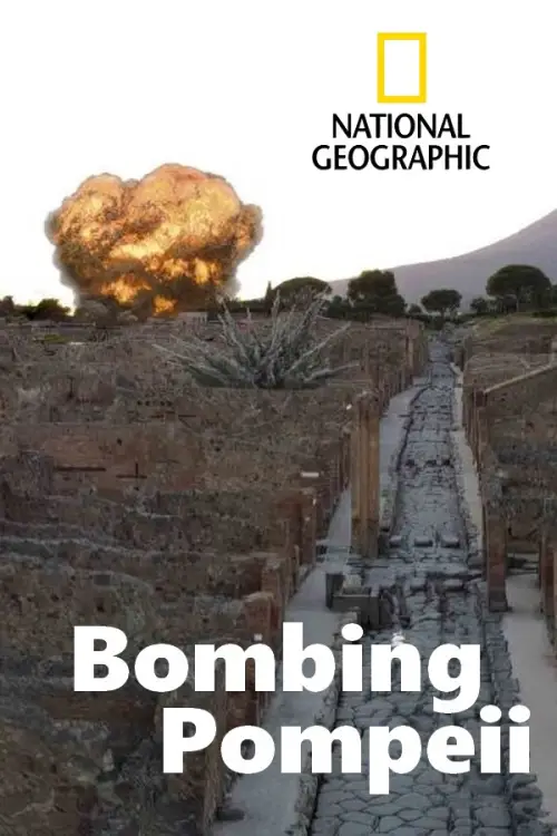Movie poster "Bombing Pompeii"