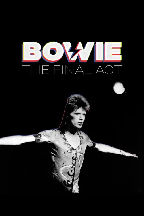 Movie poster "David Bowie: The Final Act"