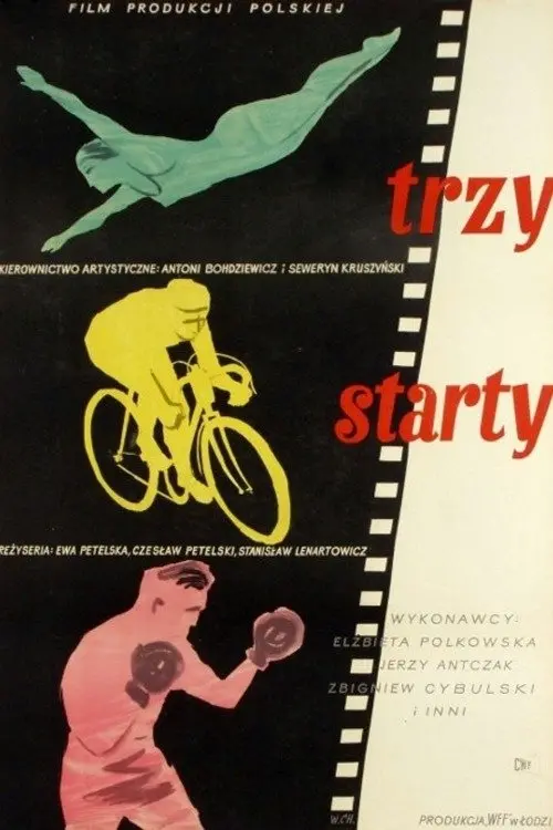 Movie poster "Trzy starty"