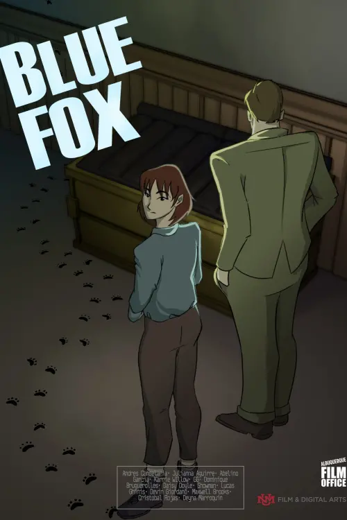 Movie poster "Blue Fox"