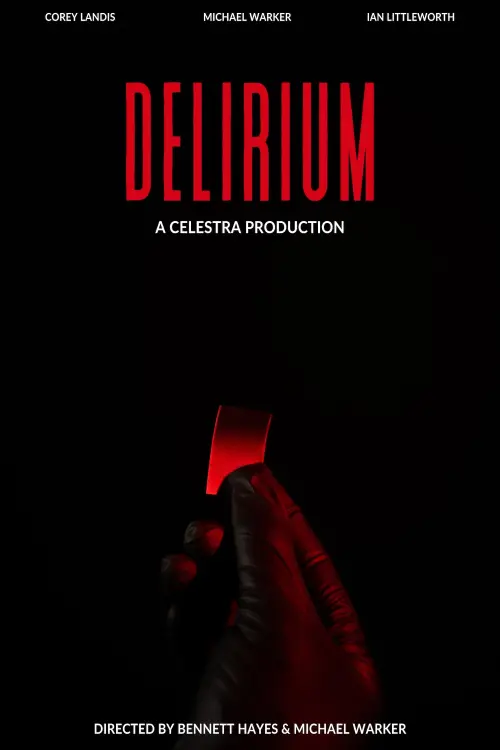 Movie poster "Delirium"