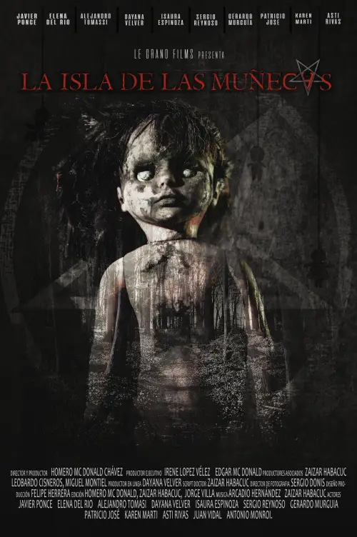 Movie poster "Island of the Dead Dolls"