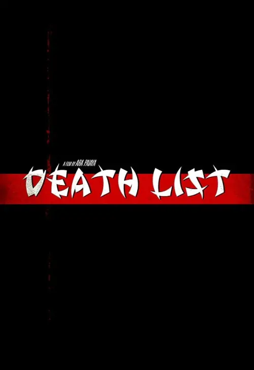 Movie poster "Death List"