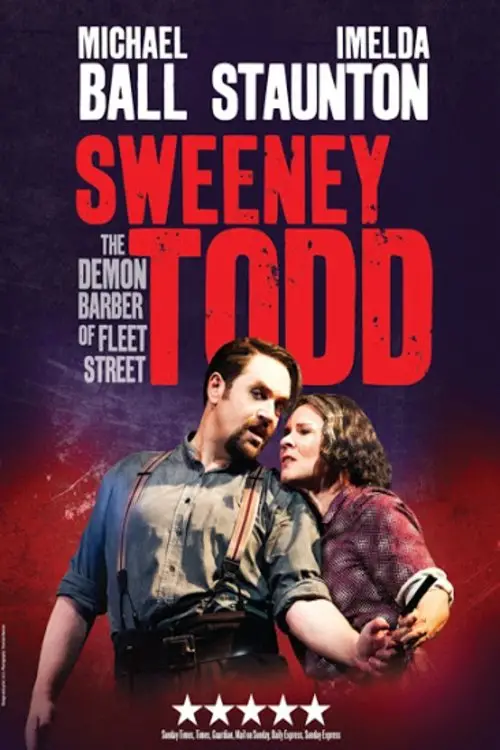 Movie poster "Sweeney Todd: The Demon Barber of Fleet Street"