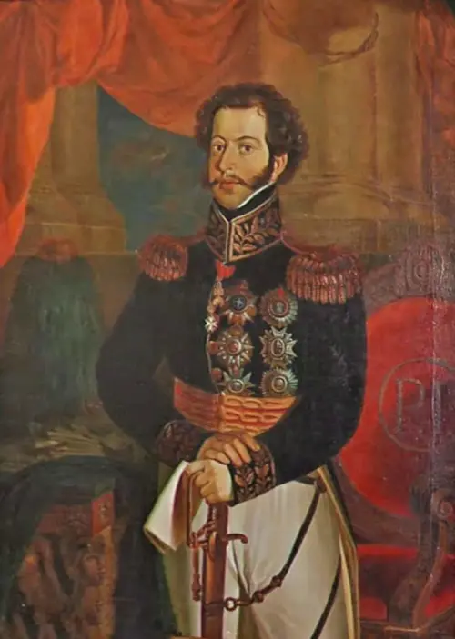 Movie poster "The Haunting of Prince Dom Pedro de Alcântara Francisco António João Carlos Xavier de Paula Miguel Rafael Joaquim José Gonzaga Pascoal Cipriano Serafim"