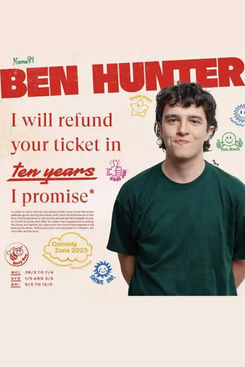 Movie poster "Ben Hunter: The Refunds Show"
