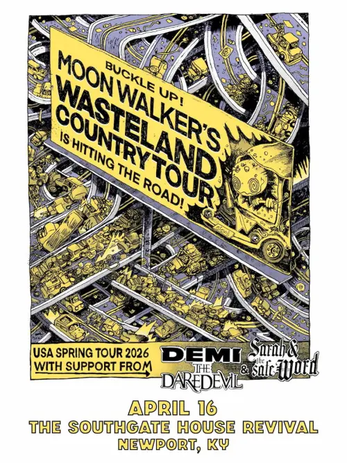 Movie poster "Moon Walker- Full Set (Live in Newport, KY 4/16/26)"