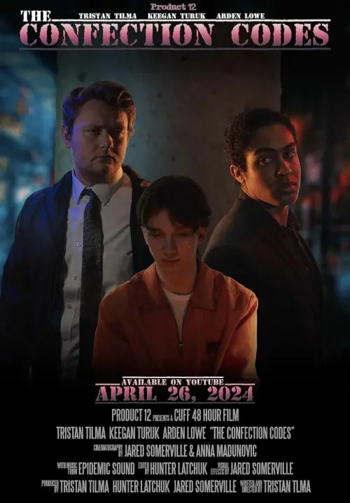 Movie poster "The Confection Codes"