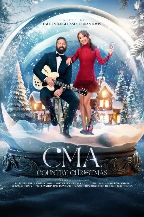 Movie poster "CMA Country Christmas 2025"