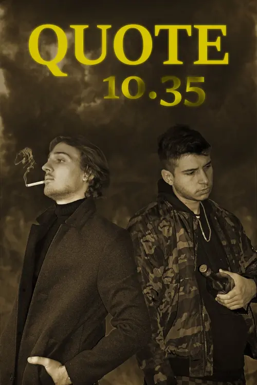 Movie poster "Quote 10.35"