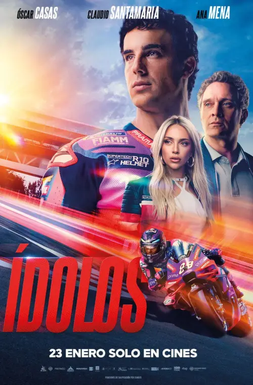 Movie poster "Ídolos"
