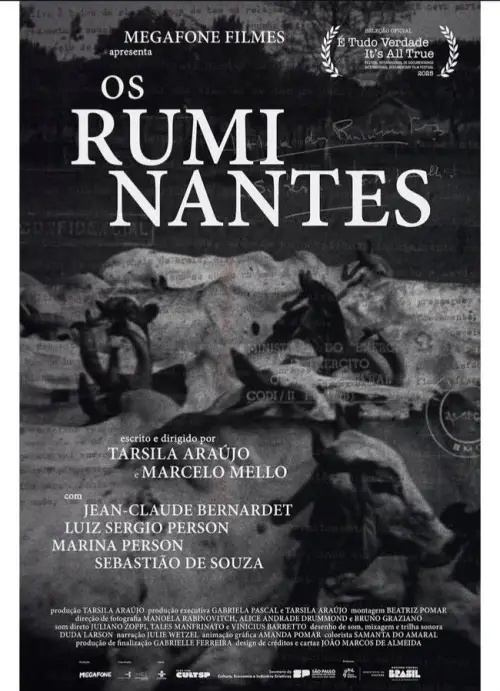 Movie poster "Os Ruminantes"