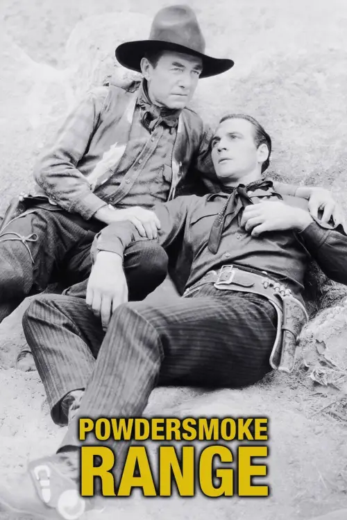 Movie poster "Powdersmoke Range"