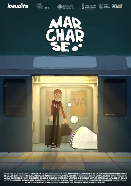 Movie poster "Marcharse"