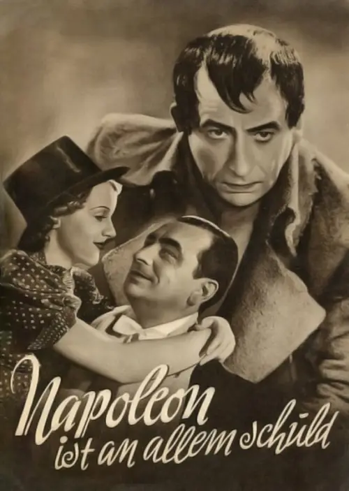 Movie poster "Napoleon Is to Blame for Everything"