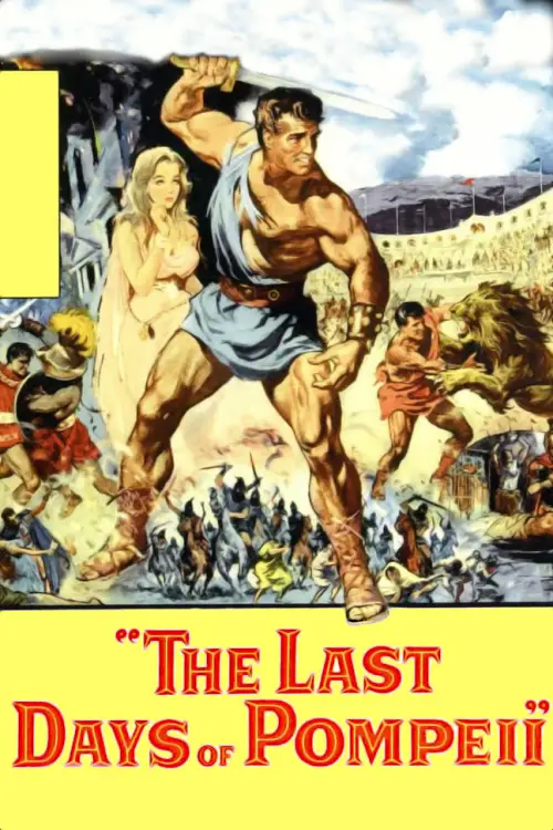 Movie poster "The Last Days of Pompeii"